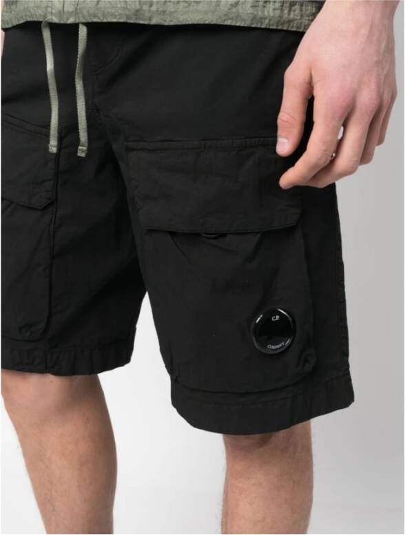 C.P. Company Cargo Bermuda Shorts voor Heren Zwart Heren
