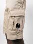 C.P. Company Cargo Shorts in Cobblestone Sateen Stretch Beige Heren - Thumbnail 6