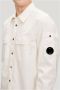 C.P. Company Gabardine Overhemd Upgrade je Casual Garderobe White Heren - Thumbnail 2