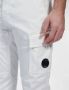 C.P. Company Slim-Fit Cargo Broek White Heren - Thumbnail 2