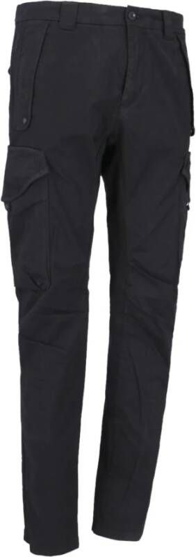 C.P. Company Slim-fit Trousers Zwart Heren
