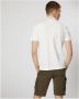 C.P. Company Stretch Polo Shirt Slim Fit Varsity Stripes Punk Style White Heren - Thumbnail 2