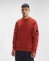 C.P. Company Rode Diagonal Raised Fleece Sweatshirt Red Heren - Thumbnail 3