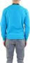 C.P. Company Diagonaal Relief Sweatshirt met Ronde Hals Blue Heren - Thumbnail 2