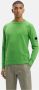 C.P. Company Groene lamswollen trui met ronde hals Green Heren - Thumbnail 2