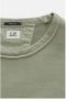 C.P. Company Bestendige Groen Geverfde Katoenen Fleece Trui Green Heren - Thumbnail 2