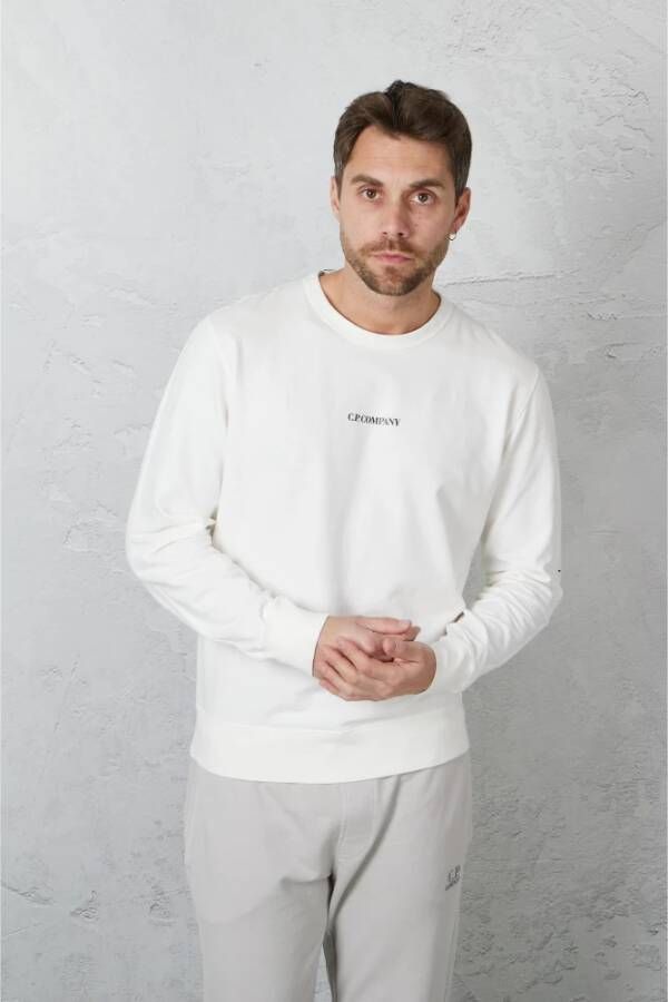 C.P. Company Witte Sweaters Blijf elegant en comfortabel Wit Heren