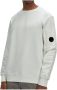 C.P. Company Klassieke Diagonal Raised Fleece Sweatshirt White Heren - Thumbnail 2
