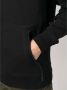 C.P. Company Diagonaal Verhoogde Fleece Kangaroo Sweater Zwart Heren - Thumbnail 2