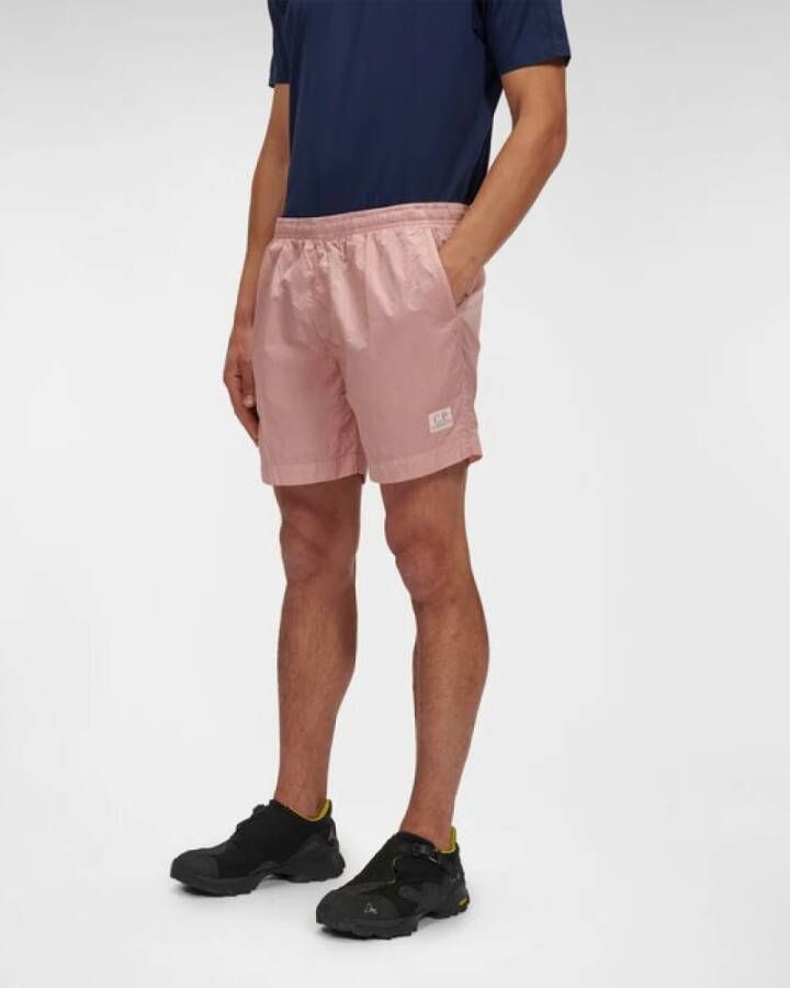 C.P. Company Casual zomer shorts in bleek mauve Roze Heren