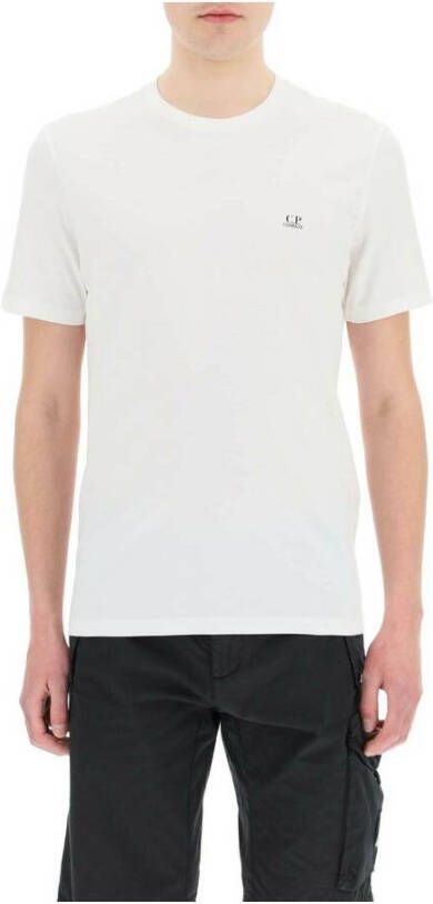 C.P. Company Goggle Print T-Shirt Wit Heren