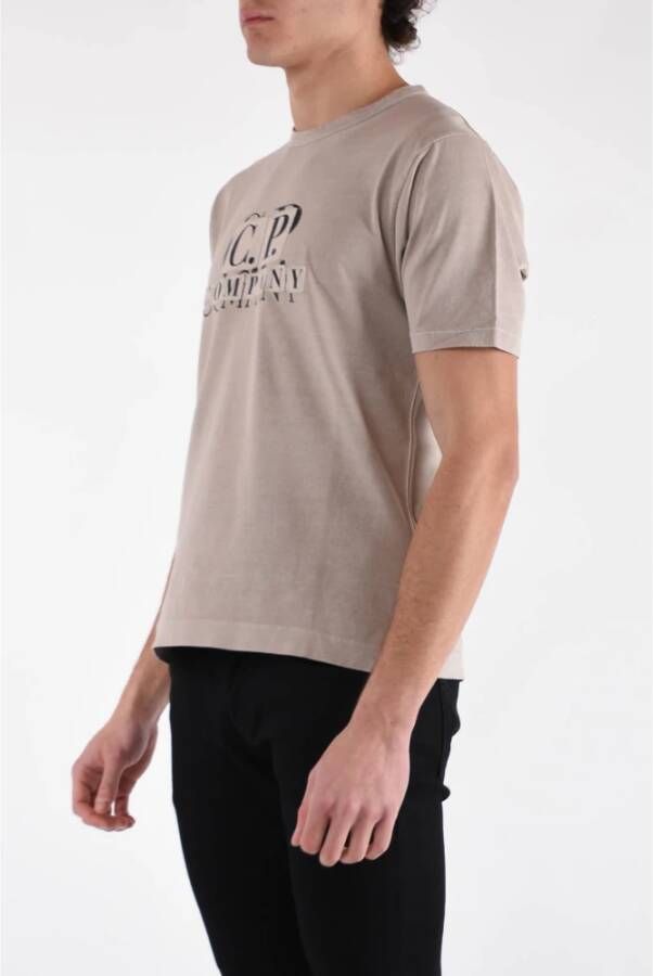 C.P. Company T-Shirts Grijs Heren