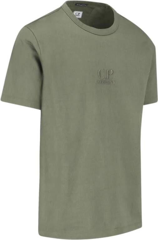 C.P. Company T-Shirts Groen Heren