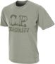 C.P. Company Khaki Kleur Ronde Hals T-Shirt voor Heren Green Heren - Thumbnail 2