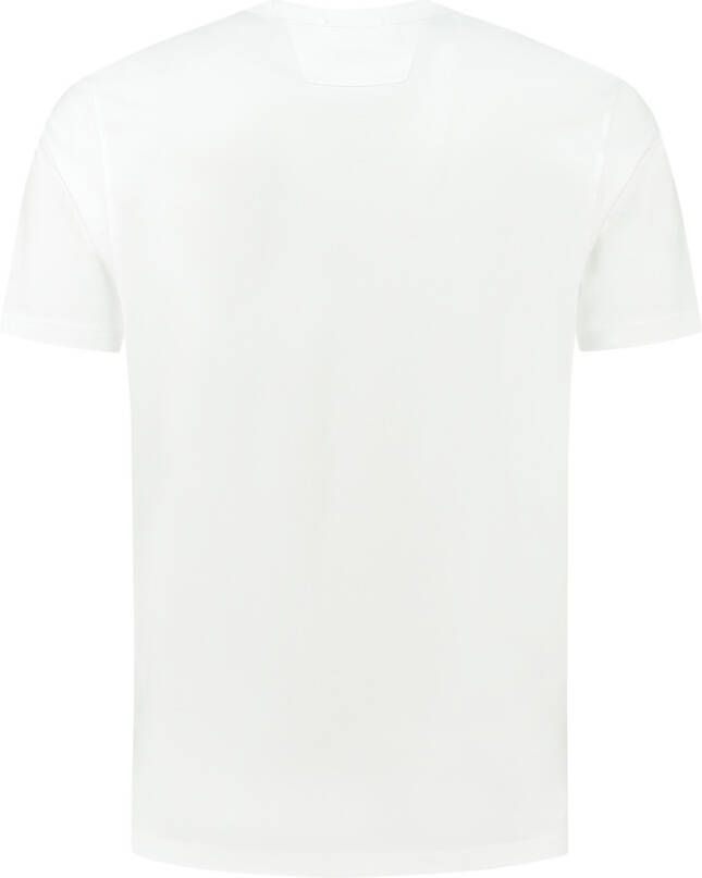 C.P. Company Upgrade je garderobe met deze stijlvolle heren T-shirt Wit Heren