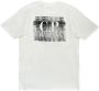 C.P. Company Witte T-shirts en Polos met Contrasterende Logo Print White Heren - Thumbnail 5