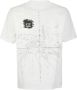 C.P. Company Metropolis Slogan-Print Katoenen T-Shirt White Heren - Thumbnail 3