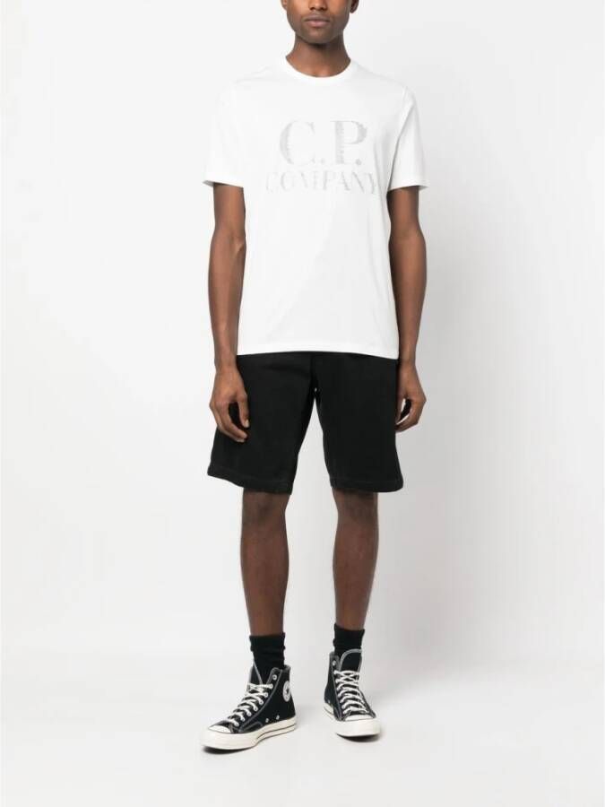 C.P. Company T-Shirt Klassieke Stijl White Heren - Foto 2