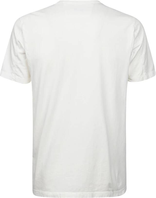C.P. Company Licht Wit T-shirt Stijlvol en Comfortabel Wit Heren