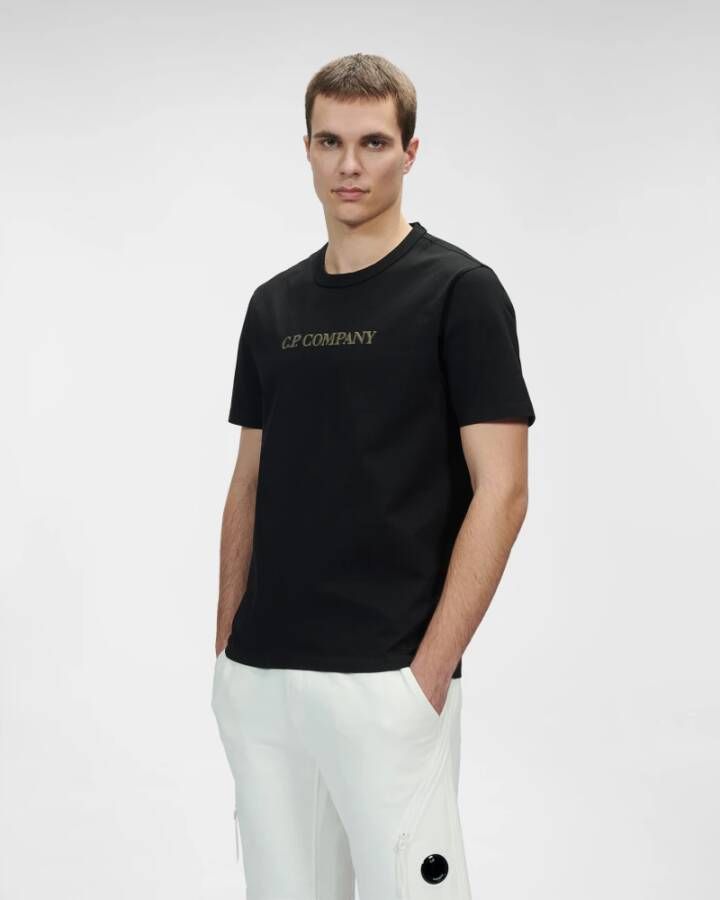 C.P. Company T-Shirts Zwart Heren