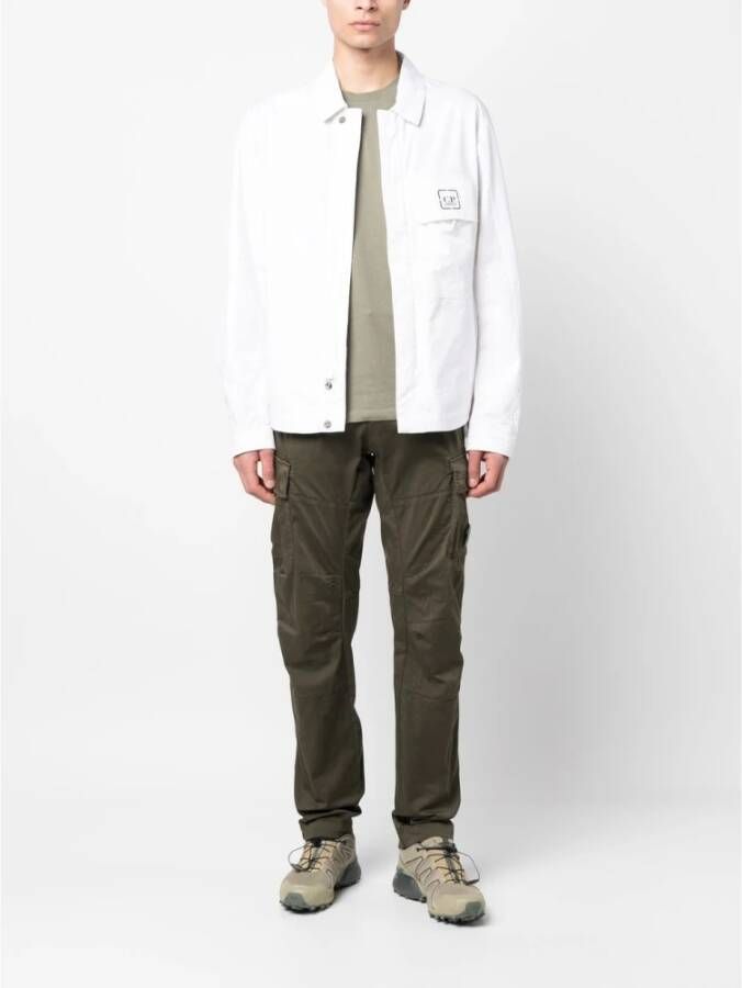 C.P. Company Cargo Broek met Handtekening Glasdetail Bruin Heren