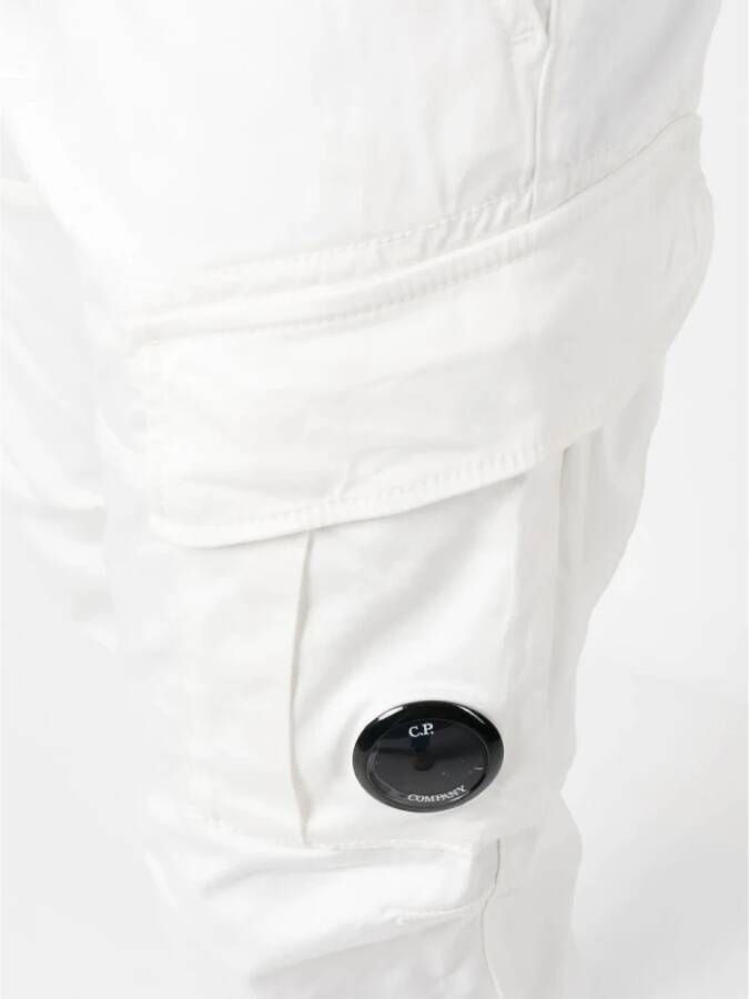 C.P. Company Slim-Fit Cargo Broek Wit Heren