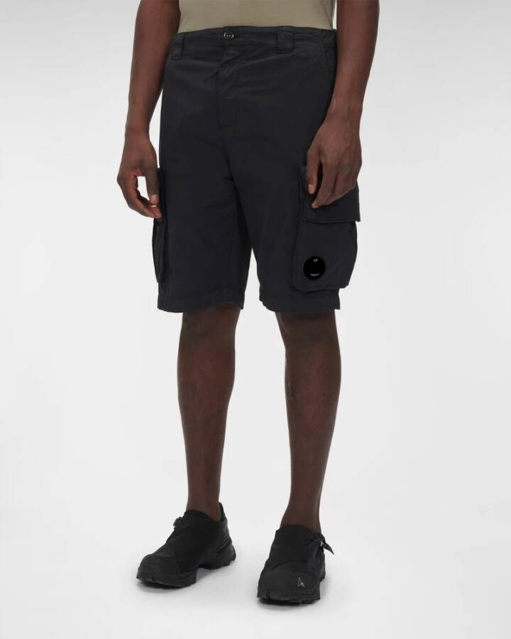 C.P. Company Stretch Utility Shorts Zwart-48 Zwart Heren