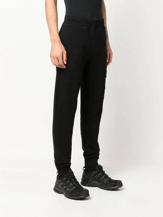 C.P. Company Ultieme comfort sweatpants met iconisch detail Zwart Heren