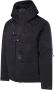 C.P. Company Zwarte Metropolis Series Hooded Jack Black Heren - Thumbnail 3