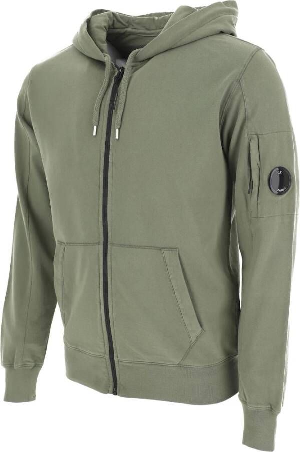 C.P. Company Zip-Through Sweaters voor Heren Groen Heren