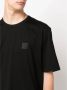 C.P. Company Zwart T-shirt met Logo Patch en Crew Neck Black Heren - Thumbnail 2