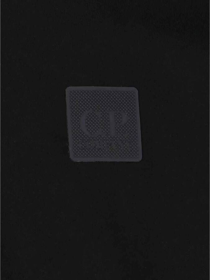 C.P. Company Zwart Sweatshirt met Logo Patch Zwart Heren - Foto 2