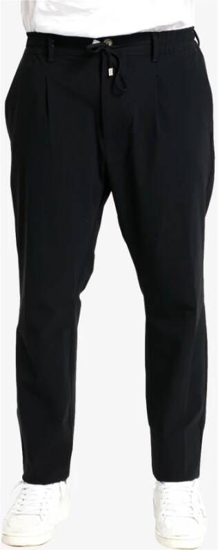 Cruna Slim-fit Trousers Zwart Heren
