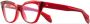 Cutler & Gross Bril met cat-eye montuur Rood - Thumbnail 5
