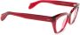 Cutler & Gross Bril met cat-eye montuur Rood - Thumbnail 6