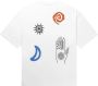 Daily Paper Premium katoenen ronde hals T-shirt met prints White Dames - Thumbnail 2
