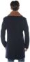 Daniele Alessandrini Serious Fur Trim Jas Blue Heren - Thumbnail 2