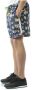 Daniele Alessandrini Da132No3702Blugiallo Swimming Trunks Blauw Heren - Thumbnail 2