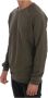 Daniele Alessandrini Groene Crewneck Sweater Italiaans vakmanschap Green Heren - Thumbnail 2