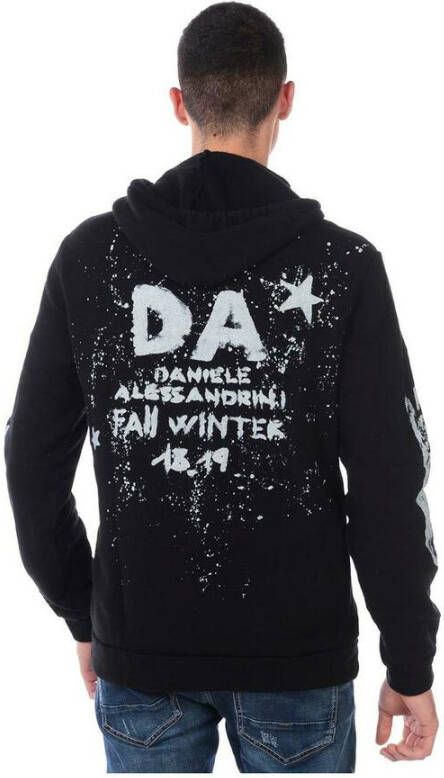 Daniele Alessandrini hoodie Zwart Heren
