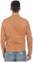 Daniele Alessandrini Luxe Sparta Leren Jas Beige Heren - Thumbnail 2