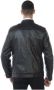 Daniele Alessandrini Leather Jackets Black Heren - Thumbnail 2