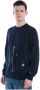 Daniele Alessandrini M6567E7313802Blu Sweatshirt Blauw Heren - Thumbnail 2