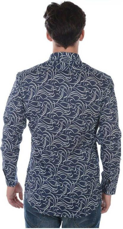 Daniele Alessandrini shirt Blauw Heren