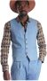 Daniele Alessandrini Homme Couture BY Trousers Clear Blue Blauw Heren - Thumbnail 2