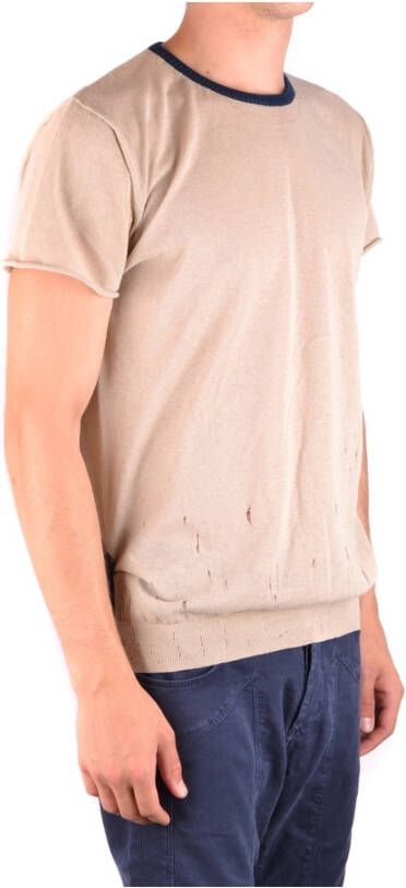 Daniele Alessandrini T-Shirt Beige Heren