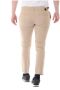 Daniele Alessandrini Slim Fit Stretch Katoenen Broek Beige Heren - Thumbnail 2