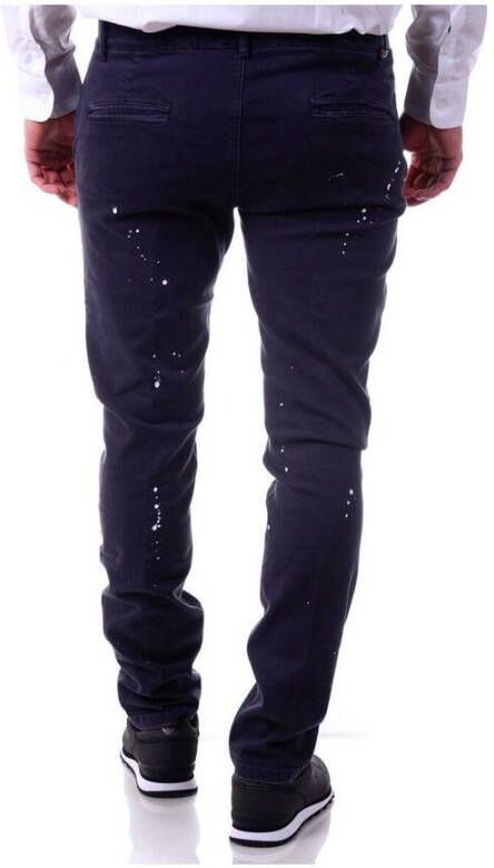 Daniele Alessandrini Trousers Blauw Heren