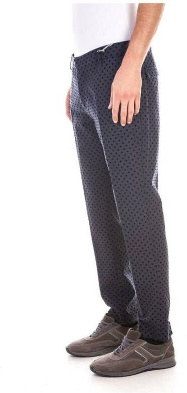 Daniele Alessandrini Trousers Blauw Heren