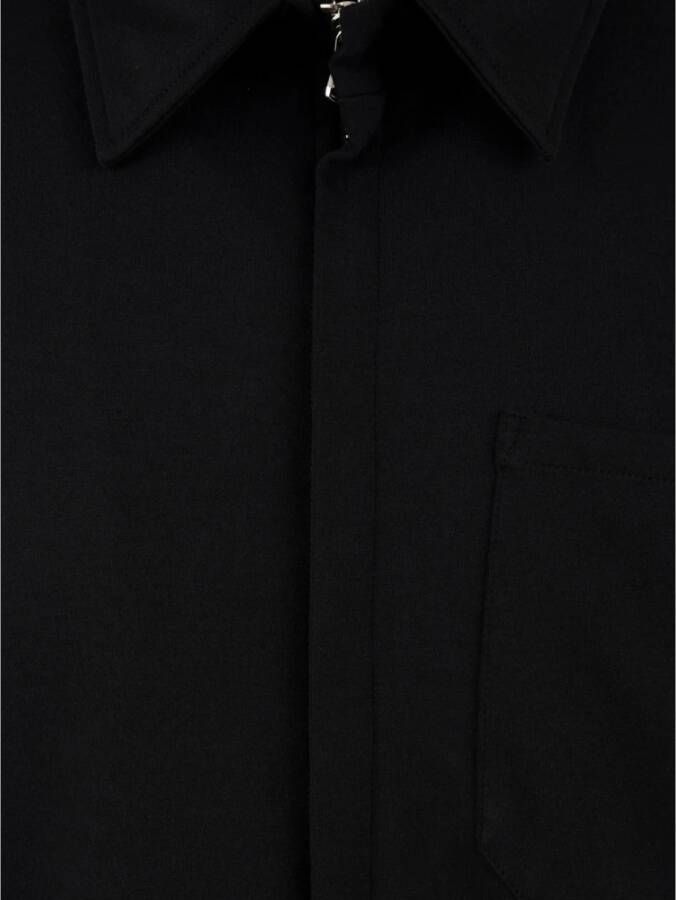 Daniele Alessandrini Zwarte Overhemden voor Heren Black Heren